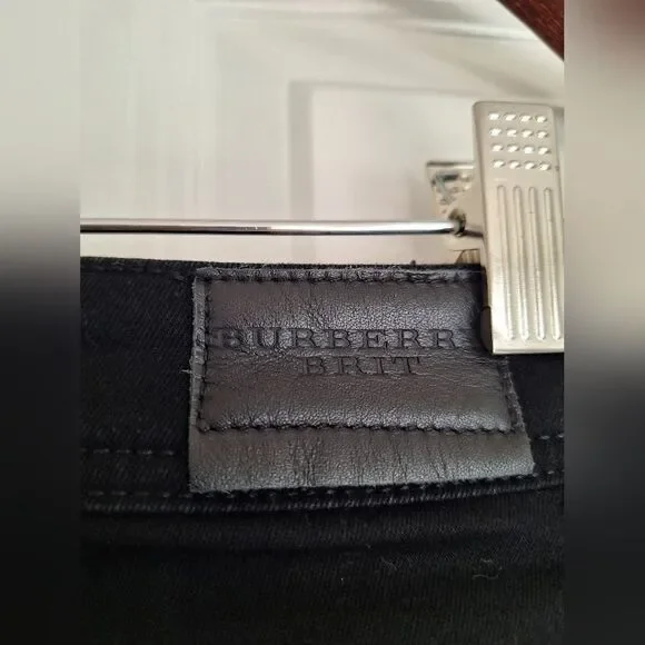 Burberry brit black skinny jeans size 27 - Picture 3 of 12